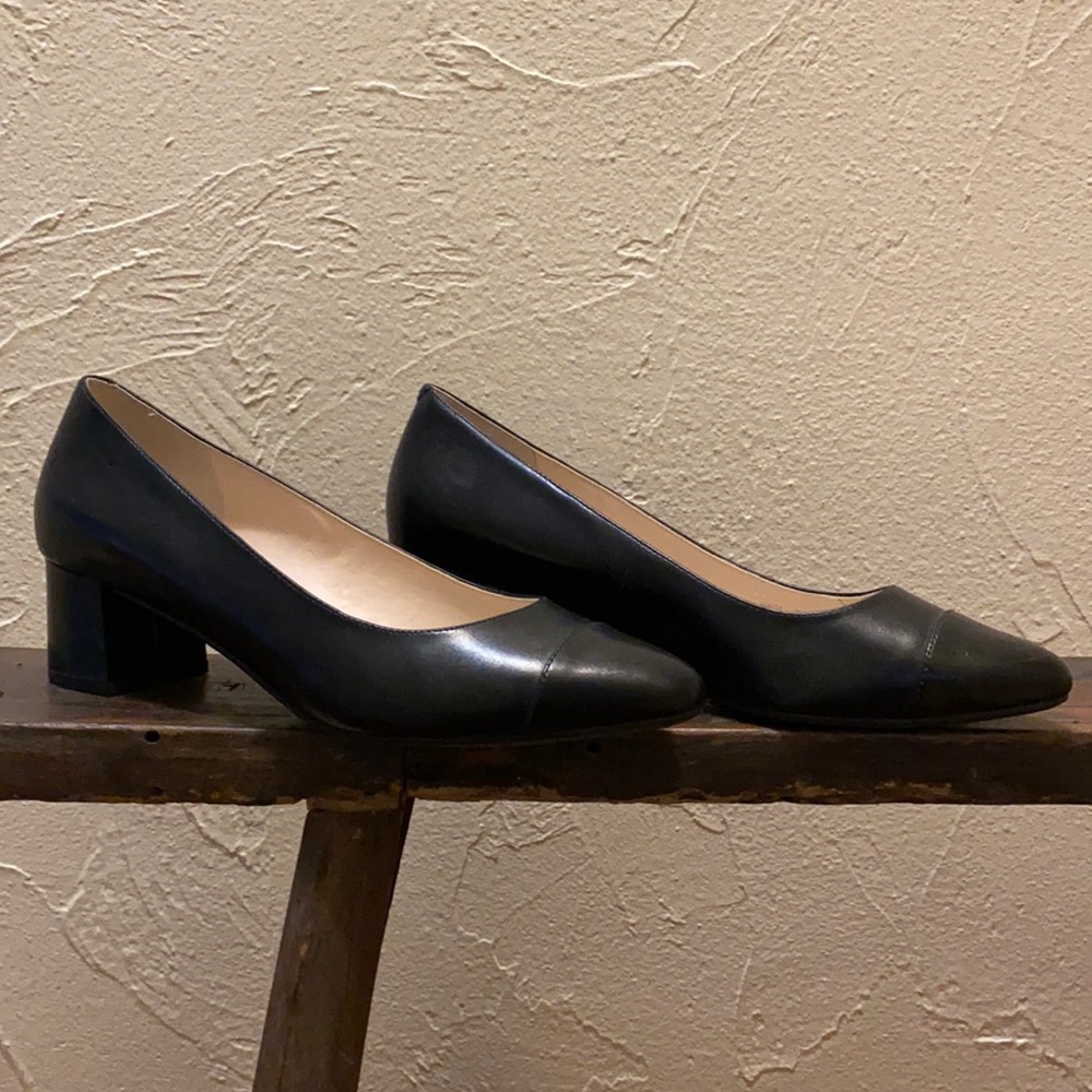 Cole Haan waterproof leather work heels